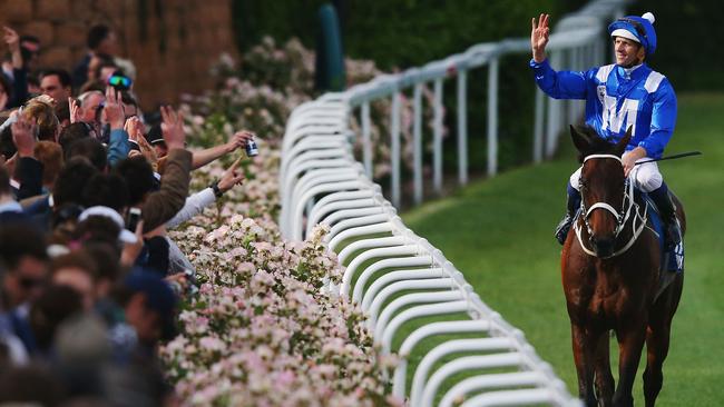 Winx won the hearts of fans across the country. Picture: Michael Dodge/Getty Images