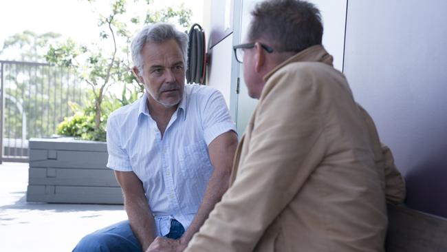 Cameron Daddo, another participant on Filthy Rich &amp; Homeless, showed Leckie isn’t the only one to battle tears and utter helplessness. Picture: Mark Rogers/SBS