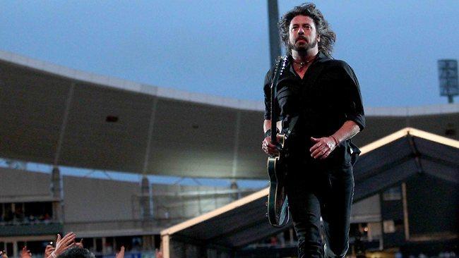 Foo Fighters frontman Dave Grohl spent a night drunk in Gold Coast jail