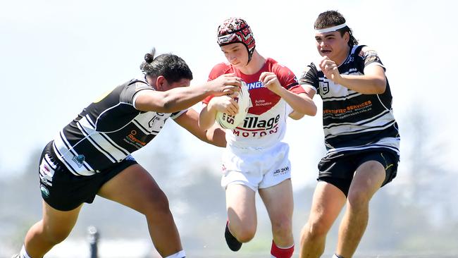 Redcliffe Dolphins player Hayden Potts. Picture, John Gass