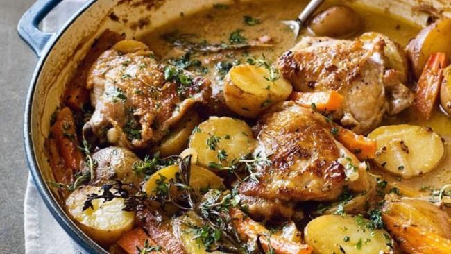 Take your tastebuds on a trip to France with this chicken delight