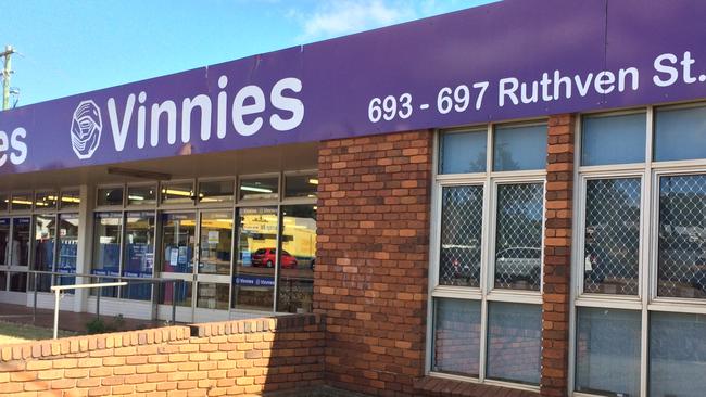 St Vincent de Paul’s longstanding op shop in South Toowoomba.