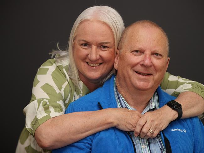 Trevor Bennion had a cardiac arrest on his morning walk with his wife Rhonda jumping in to give him CPR to keep him alive. Picture: Alison Wynd