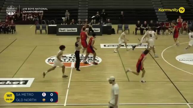 Replay: Basketball Australia Under-18 National Championships Day 4 - South Australia Metro v Queensland North (Boys)