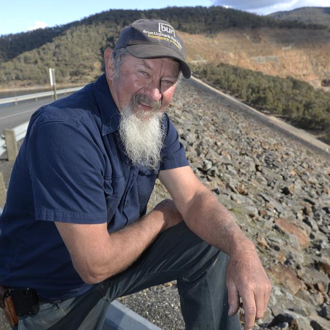 Dartmouth farmer John Scales, who also worked as a dozer driver in building the major water storage in the 1970s.