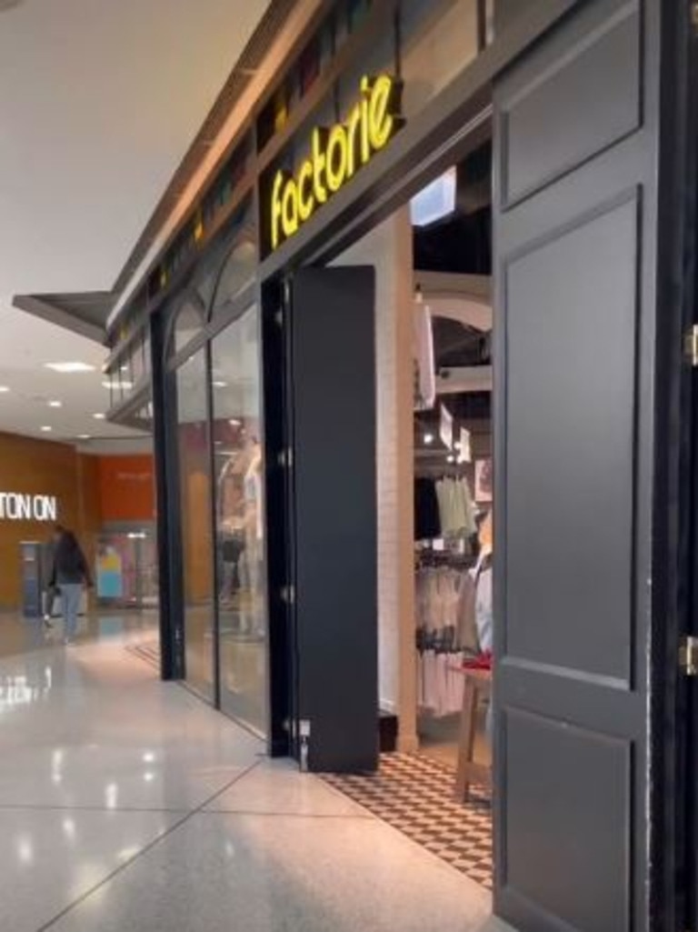 TikTok user livs1982 has questioned why clothing stores remained open.