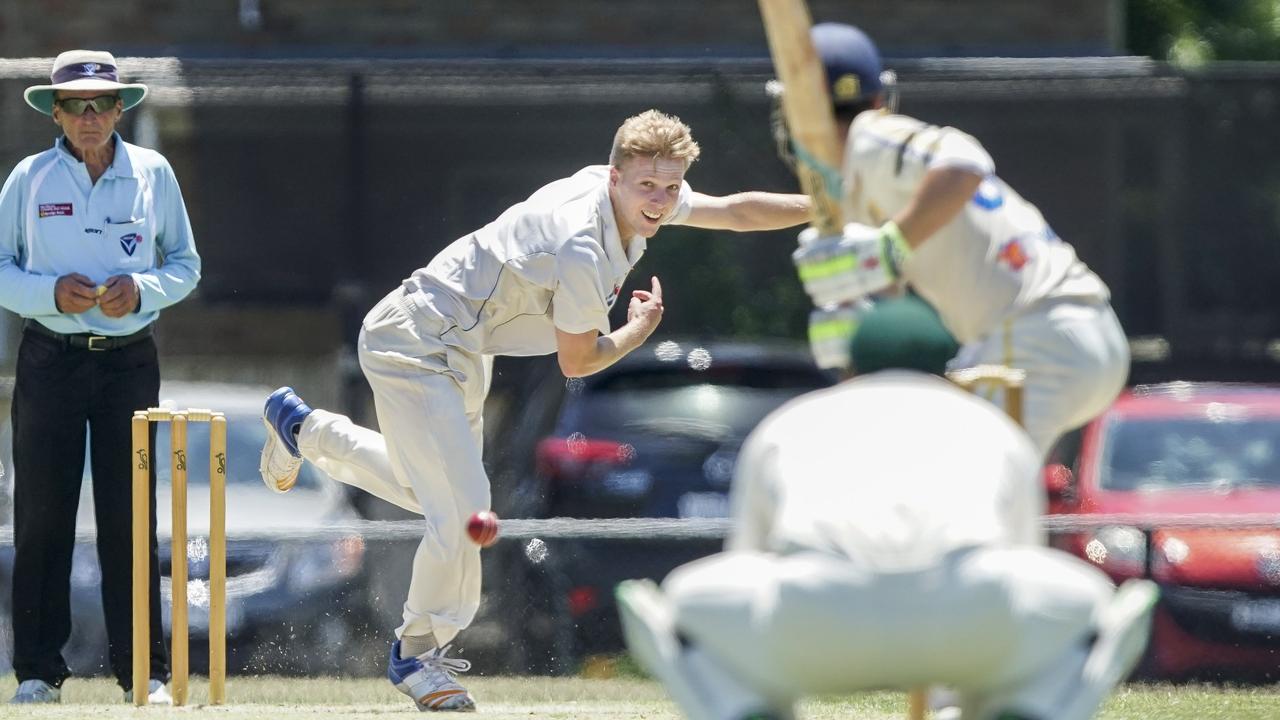 VSDCA - Sam Kimber in action for Box Hill. Picture: Valeriu Campan