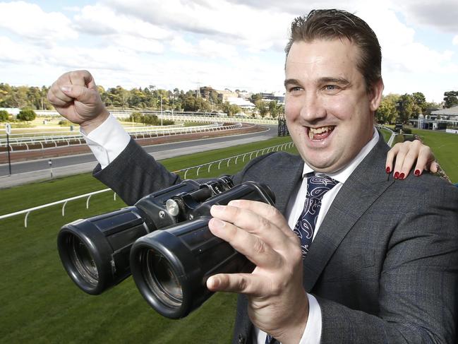 Matt Hill will call several matches for Fox Footy this season. Picture: David Caird