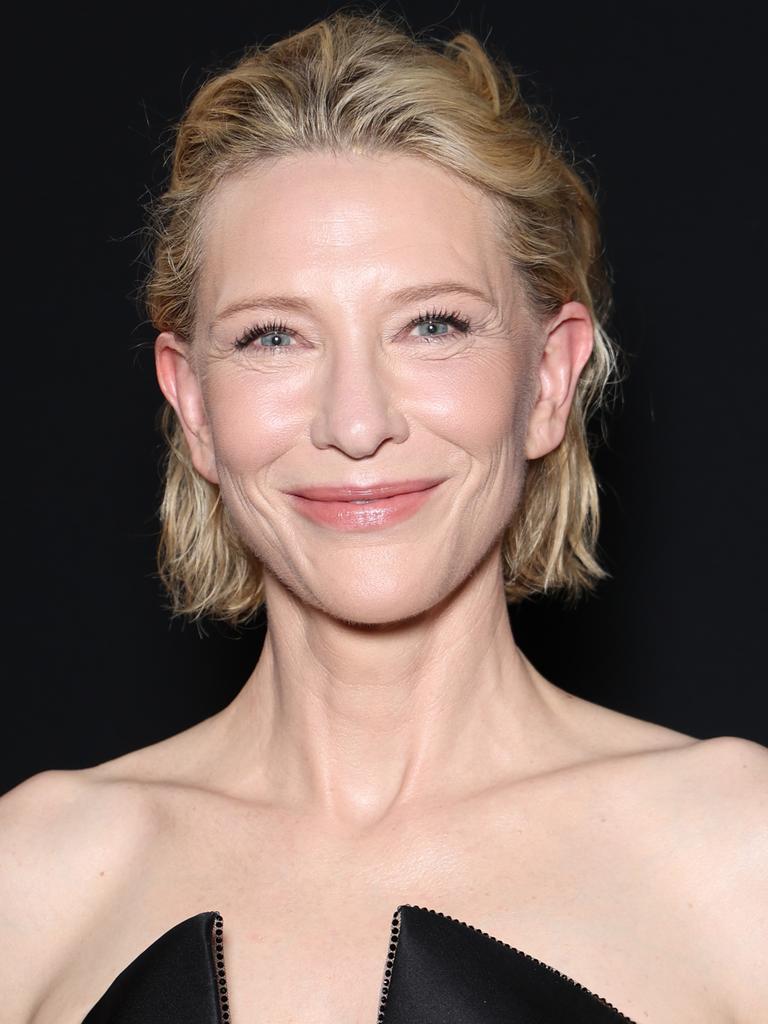 Cate Blanchett stuns in plunging Vneck front row at Paris Fashion Week