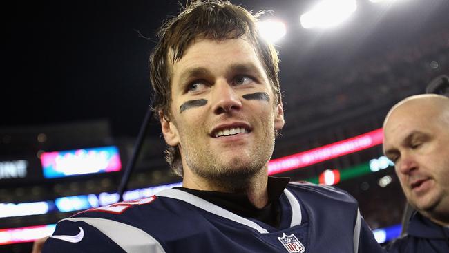 Tom Brady after the New England Patriots beat the Jacksonville Jaguars in Foxborough, Massachusetts. Picture: AFP