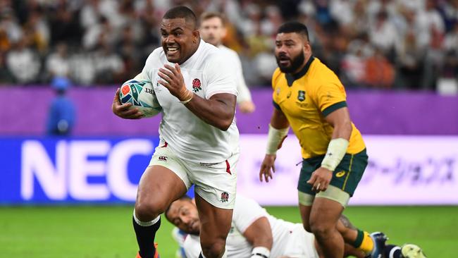 Sinckler rumbled over for his first Test try. Photo by Gabriel Bouys.