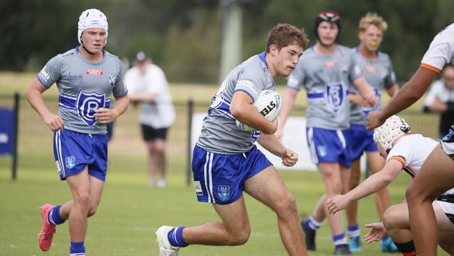 Photos from the Macarthur Wests Tigers v North Coast Bulldogs clash, round two of the Andrew Johns Cup at Kirkham Oval, Camden, 10 February 2024. Picture: Warren Gannon Photography