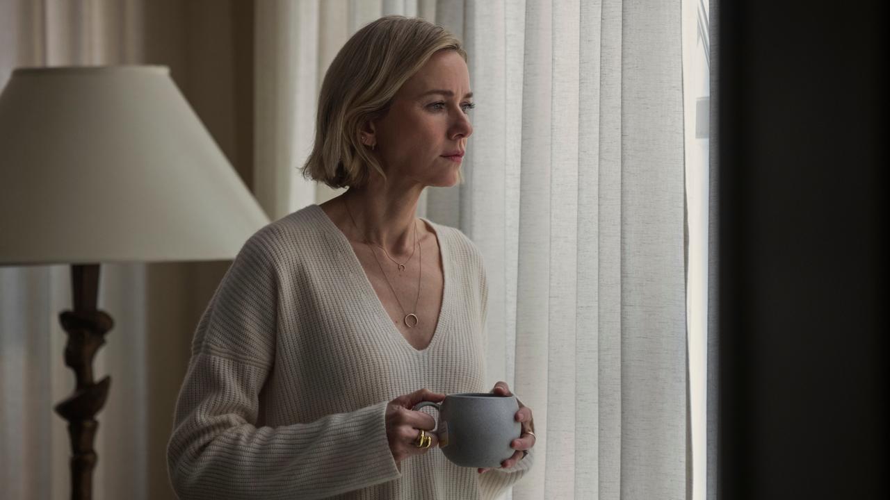 Aussie actress Naomi Watts stars in the new Netflix series, The Watcher, which is based on the real events. Picture: Eric Liebowitz/Netflix