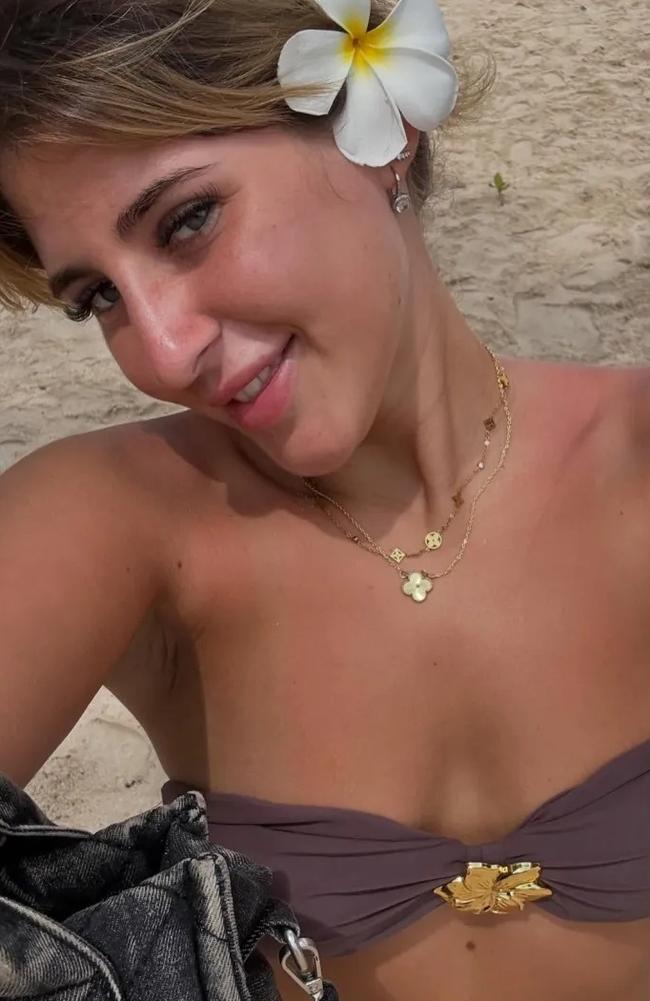 Bella revealed in court that she was ‘in love’ with a mystery man and that she is pregnant. Picture: Facebook
