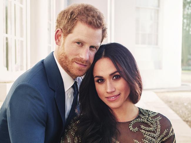 The eyes of the world will be on Prince Harry and Meghan Markle when they get married this weekend at St George’s Chapel in Windsor Castle. Picture: Alexi Lubomirski/AP