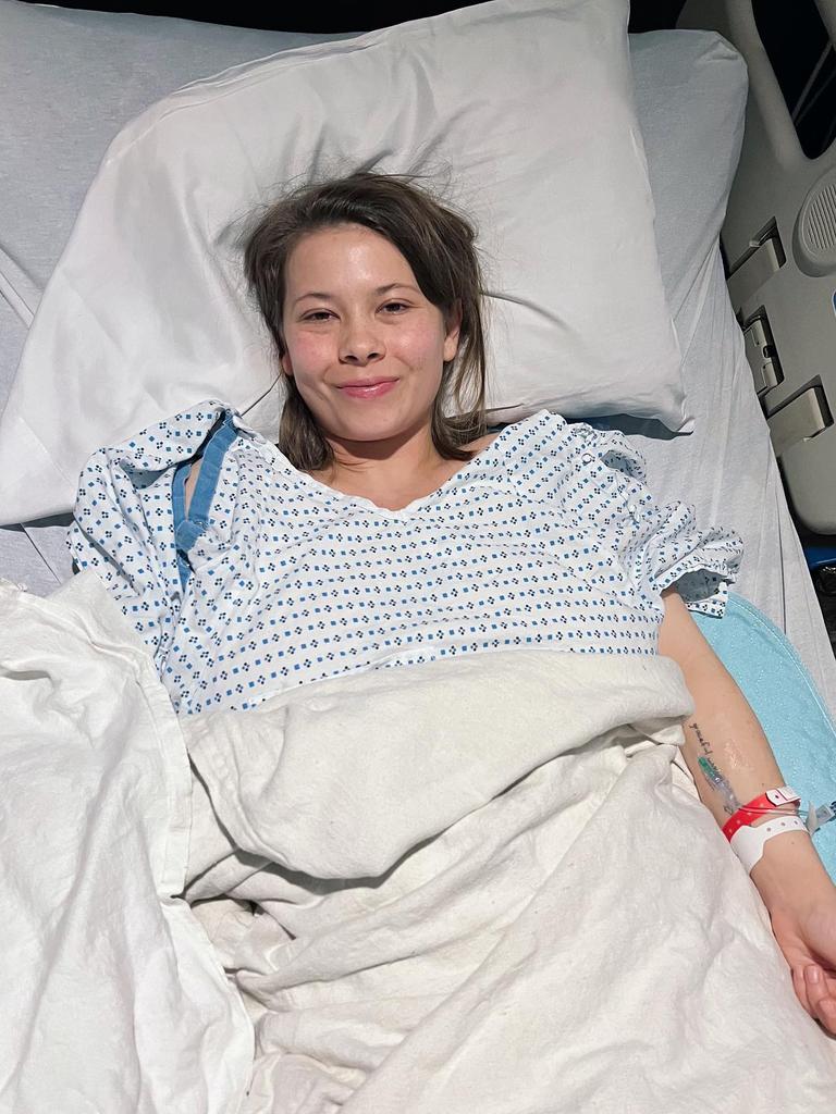 During her pregnancy, her endometriosis symptoms became ‘magnified’. Picture: Instagram/BindiIrwin