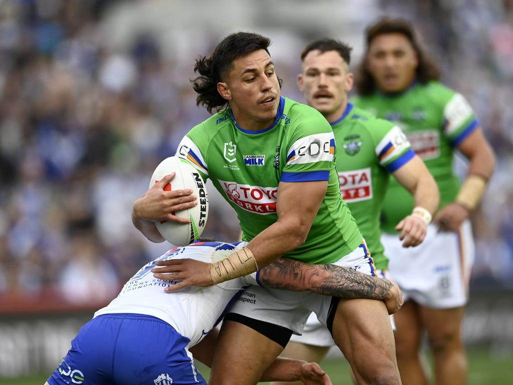 Joseph Tapine was one of the props of the year. Picture: NRL Photos/Gregg Porteous