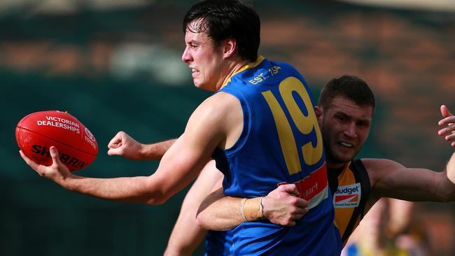 Former Williamstown player Sean Tighe has been one of the best players in the CHFL. Picture: Mark Dadswell