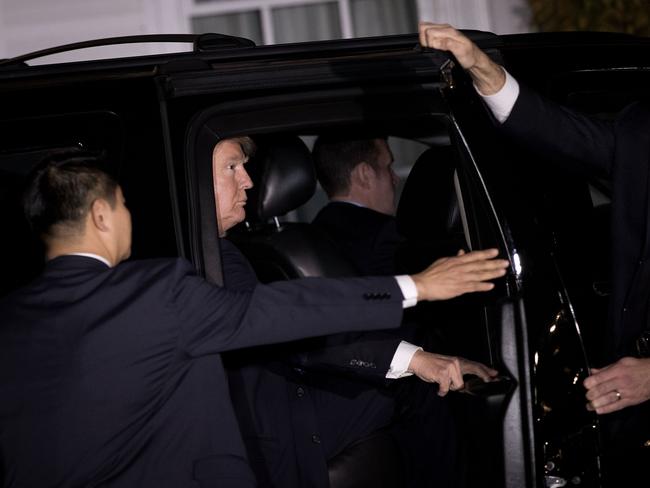 Donald Trump is set to get a flash new vehicle when he takes over the Oval Office. Picture: Drew Angerer/Getty Images