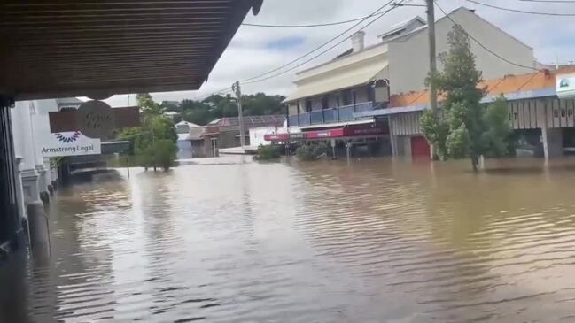 Gympie CBD flooded after Mary River hits 22.8m