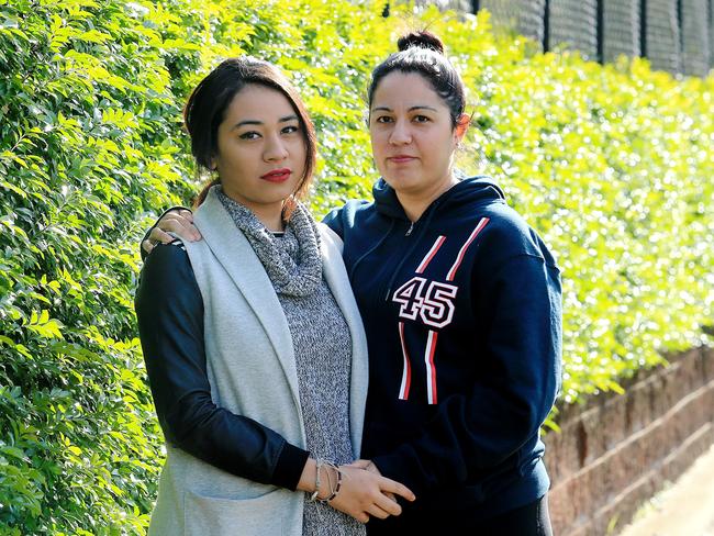 Analise Bell (left) was stranded in Sydney by a flight cancellation. Her mother Kelly has struggled to get a refund or compensation. More on their experience below. Picture: Adam Taylor