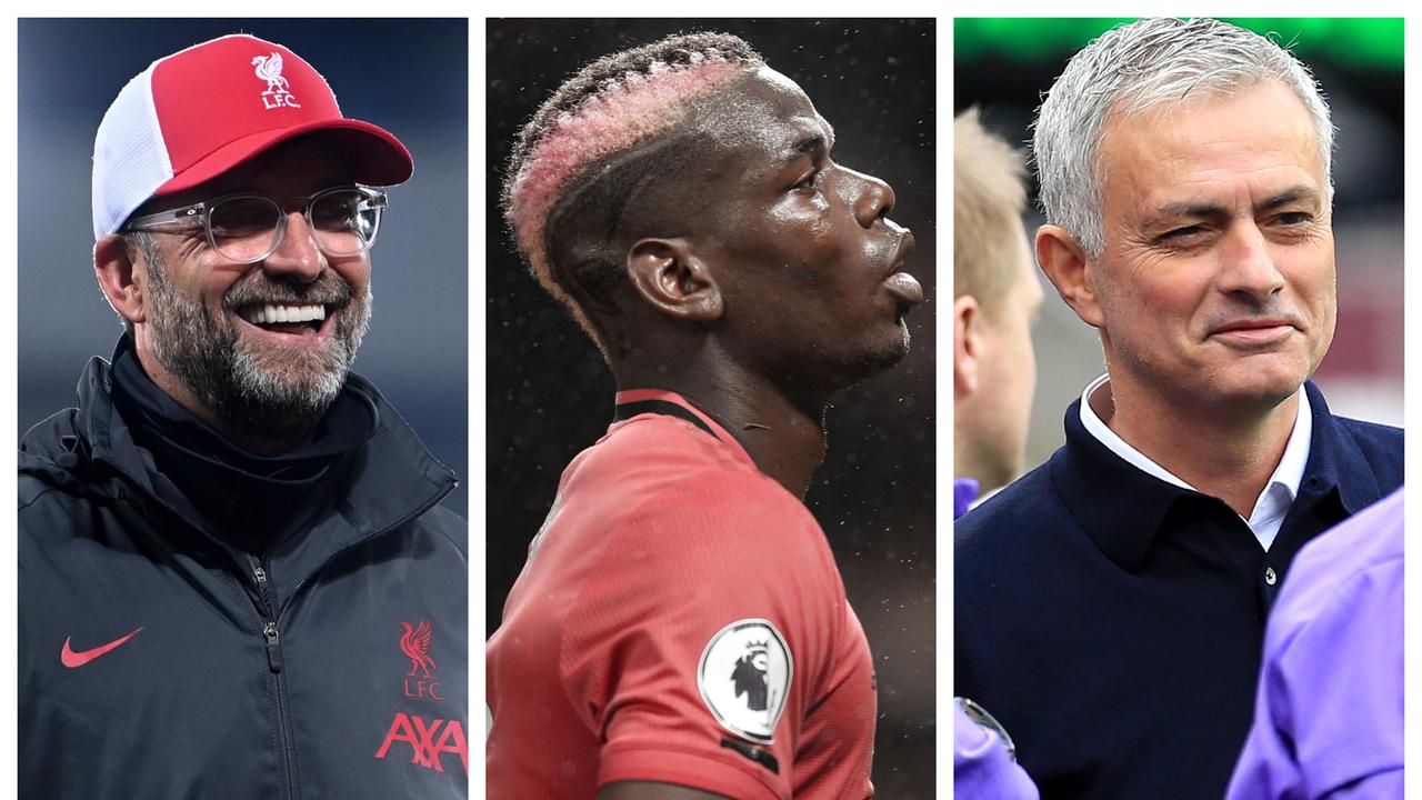 Jurgen Klopp, Paul Pogba and Jose Mourinho will all be feeling different right now.