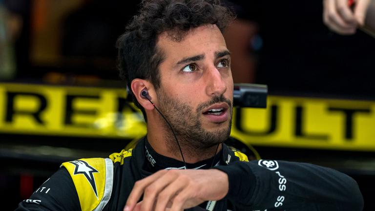 Daniel Ricciardo en Renault
