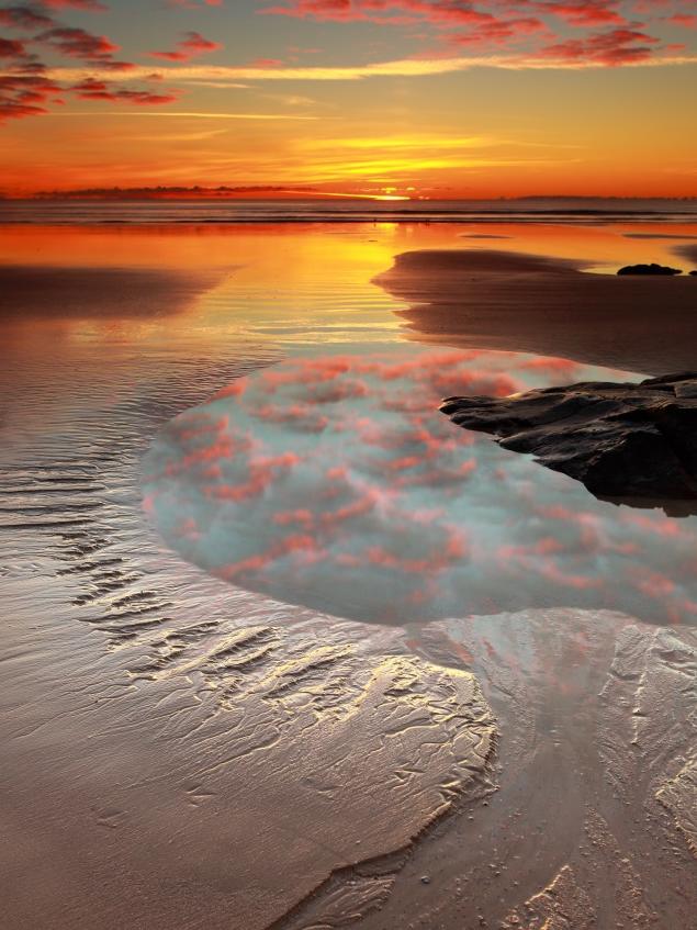 Pathway To The Sun at Stanley, Tasmania. Picture: David Murphy