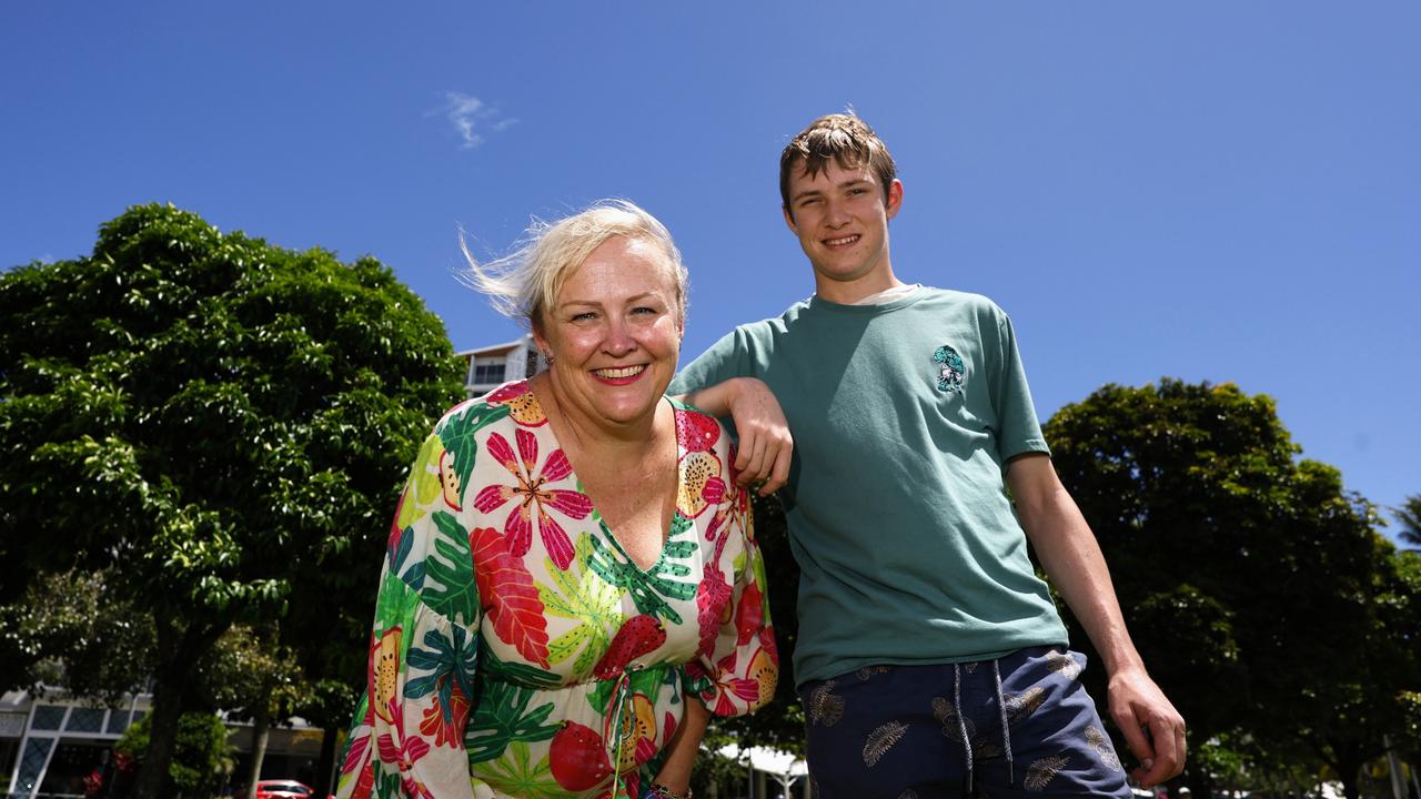 Tablelands resident Nicola Baker founded the charity Moya Moya Australia after her son Jed (pictured) was diagnosed with the condition. Picture: Brendan Radke