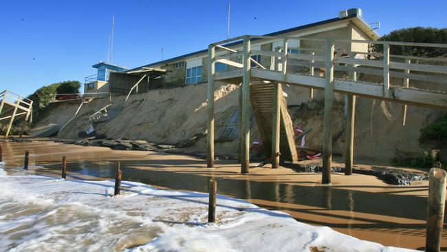 The Seaspray surf lifesaving club on the 90 mile beach.