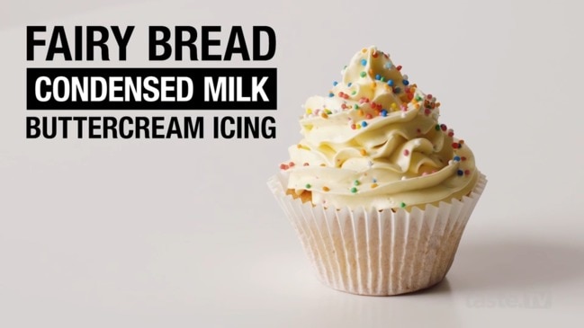 FAIRY BREAD condensed milk buttercream icing