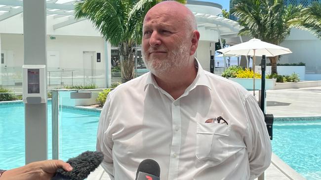 Cairns and Hinterland Hospital and Health Service executive director Dr Don Mackie said people should get vaccinated. Picture: Peter Carruthers