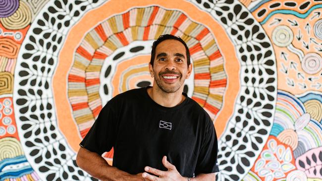 Eddie Betts’ new cartoon series, Lil’ Homies, launches this month. Picture: Phoebe Van Min/Thick Heart Films