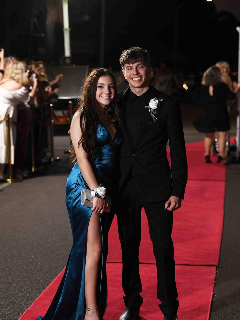 Jack Ricketts & Nadia Bodner at Xavier Catholic College year 12 formals. Picture: Patrick Woods.