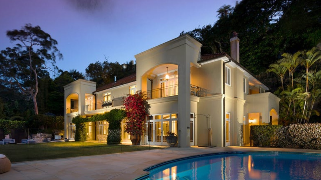 The Olola Ave, Vaucluse home, owned by Andrew Griffin and Yelena Alpatova, has sold for $32m.