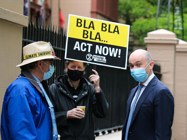 Mr Kean said peaceful protests are a key part of the democracy. Picture: Gaye Gerard