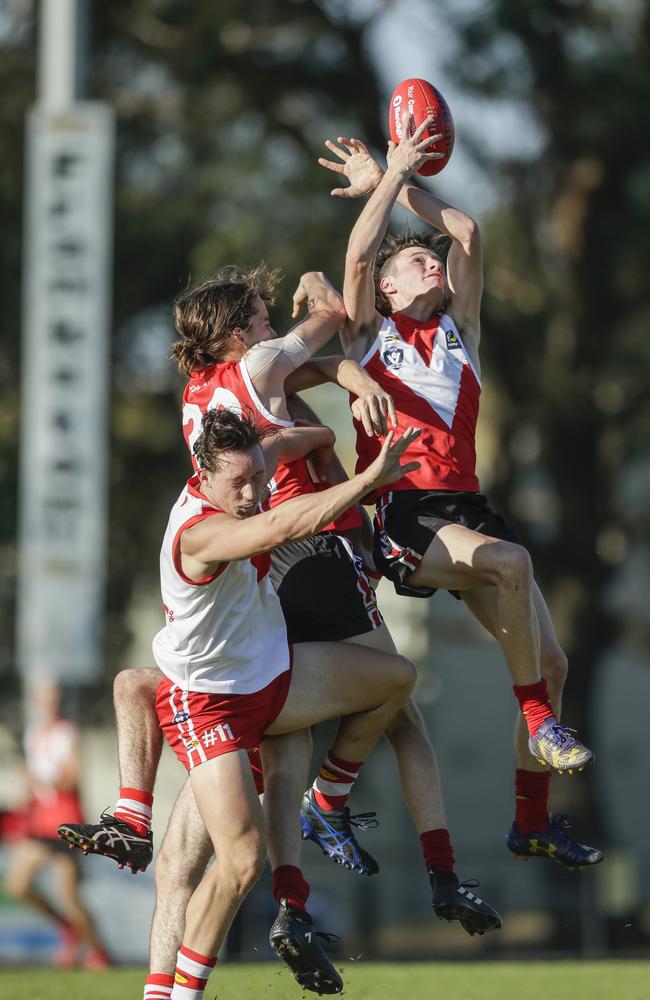 Red Hill got the better of Karindgal in Saturday’s Division 2 qualifying final. Picture: Valeriu Campan