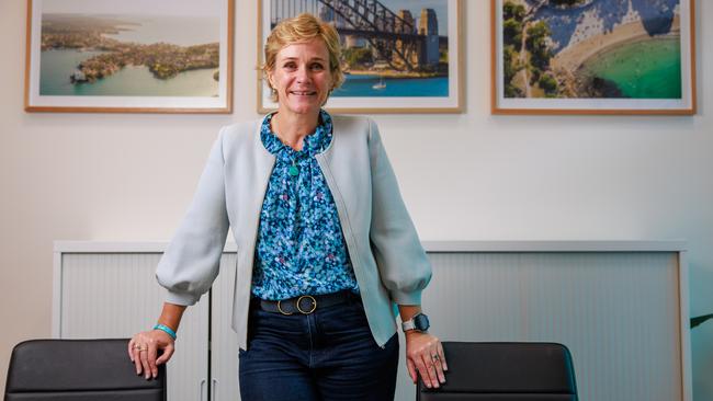 Zali Steggall in Manly. Picture: Justin Lloyd.