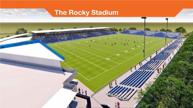 FUNDING APPROVED: The Federal Government will commit $23 million towards building the Rocky Stadium at Victoria Park.