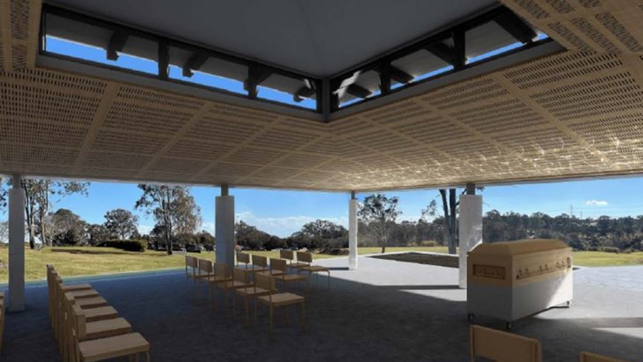 The open-plan pavilion will cater for up to 200 people.