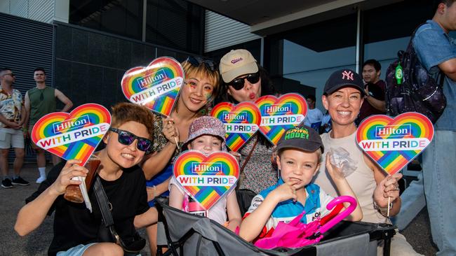 Pride Parade takes off in Darwin City, 2024. Picture: Pema Tamang Pakhrin