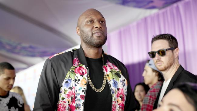 Former NBA player Lamar Odom.