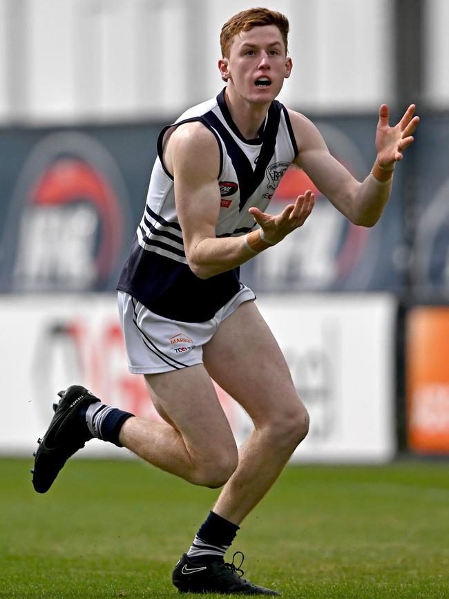 Jesse King in action for Bundoora. Picture: Andy Brownbill