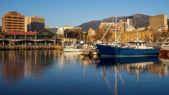 Super-compact Hobart is the perfect size for a port visit. Picture: iStock.