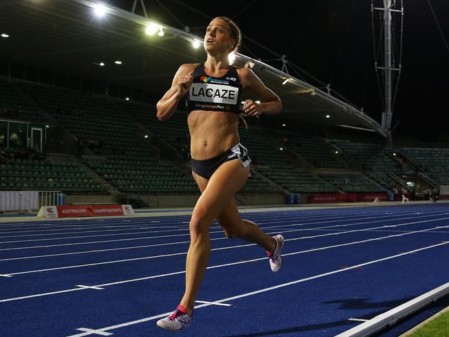 Genevieve LaCaze continues to improve ahead of Rio. Picture: Brett Costello