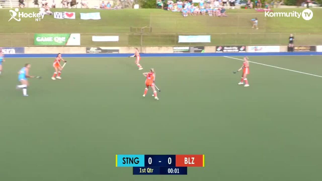 Replay: SRA Territory Stingers vs. Brisbane Blaze (Women) – 2024 Festival of Hockey Day 1