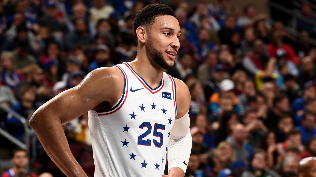 Ben Simmons celebrating ‘Egg Boy’.