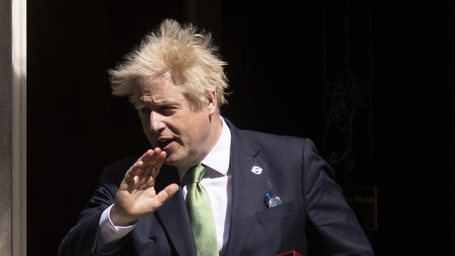 Boris Johnson has congratulated Anthjony Albanese. Picture: Getty Images.