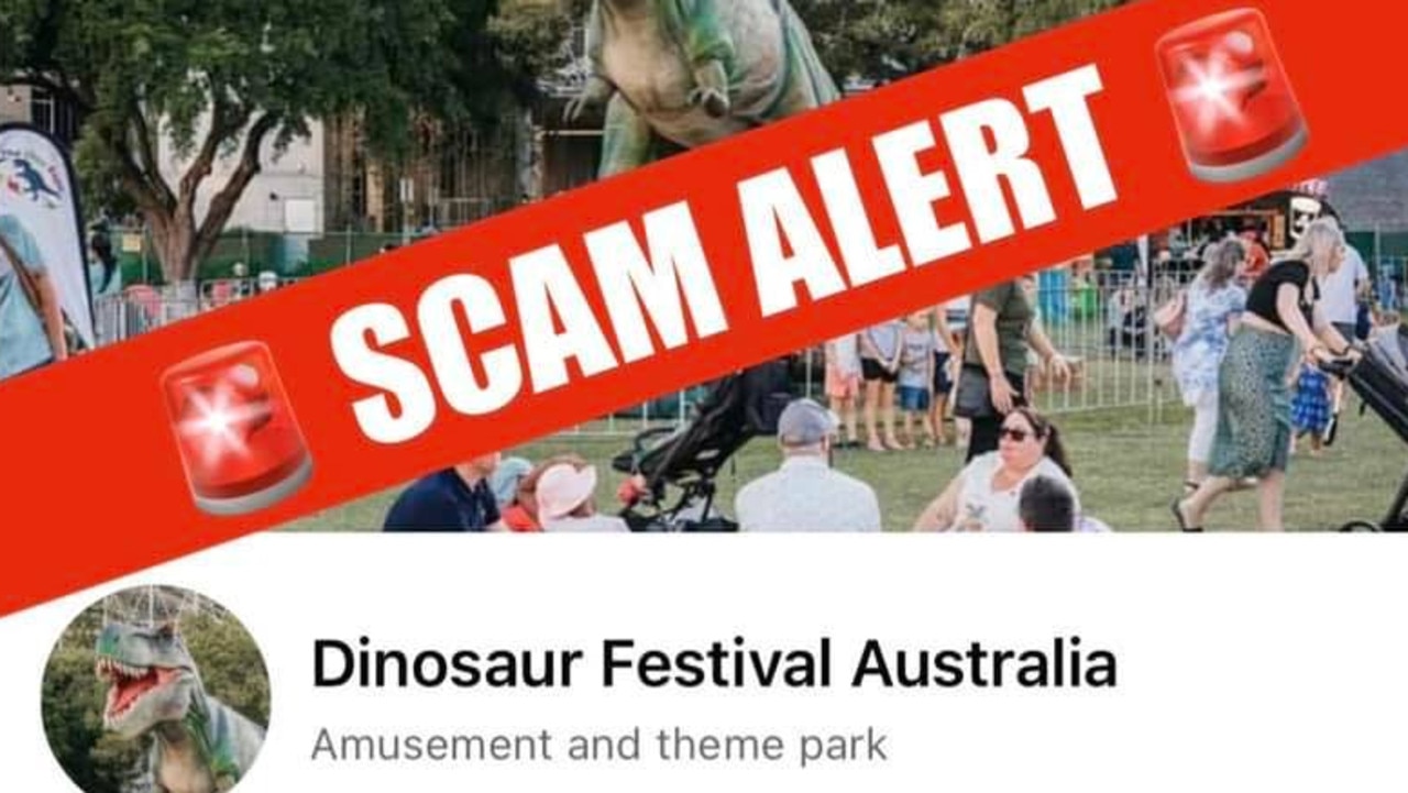 Dinosaur Festival scam bites new victims with fake tickets | The Courier  Mail