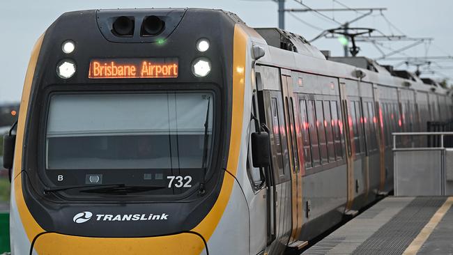 The current exclusive Airtrain contract runs until 2036. Picture: Lyndon Mechielsen/Courier Mail